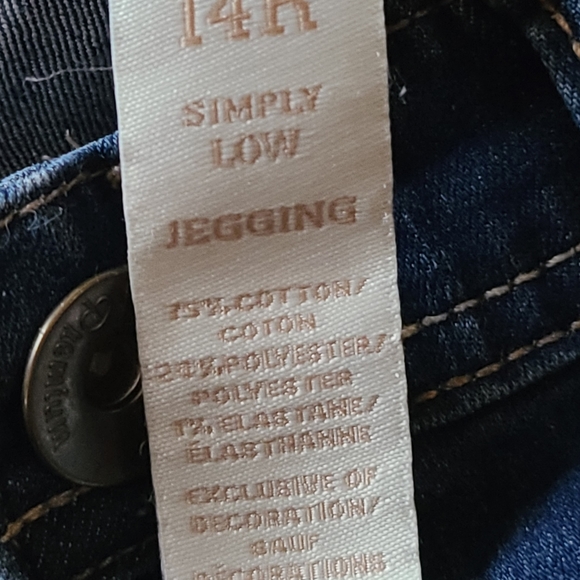Justice Premium Jeans skinny blue, NWOT - Picture 2 of 9